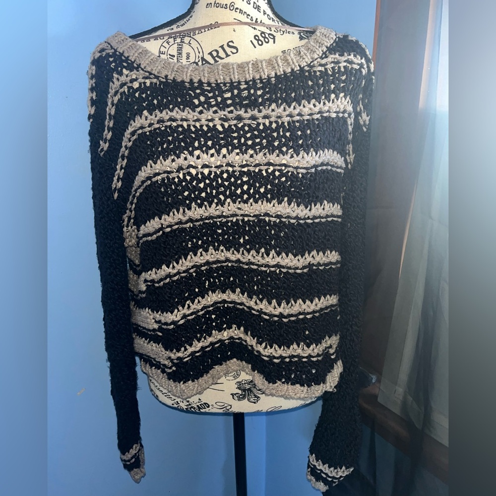 Free People Provence Striped Pullover - Picture 2 of 6